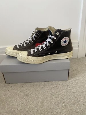 £28.70 • Buy Size UK 8 - Converse Chuck Taylor All Star High X Comme Des Garcons Play 2015