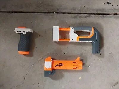 Nerf Gun Attachments For Barrel Stock And Grip Bundle • $25