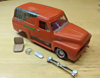 Vintage Monogram 1955 Ford F-100 Panel Truck 1:24 Model Kit #2226 • $8