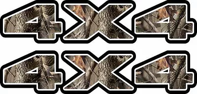 Camo 4x4 Fender Gas Tank Graphics Decal Stickers Atv Quad 300 350 400 450 650 • $13.95