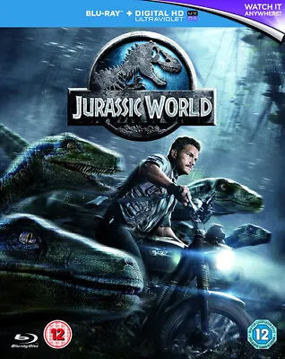 Jurassic World Blu-Ray (2015) Chris Pratt Trevorrow (DIR) Cert 12 Amazing Value • £1.99