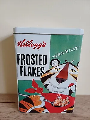 Kelloggs Frosties Cereal Tin - Advertising - 9.75 Inch High • £22