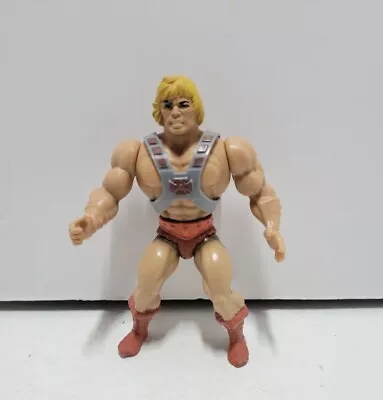 He-Man Masters Of The Universe Action Figure Soft Head Chest Armor Mattel 1981 • $23.99