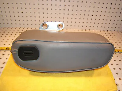 Mercedes R107 C107 SL SLC Front Seat Gray Leather Smooth 1 ArmrestType #2 • $385