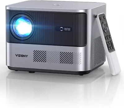 1080P Video Projector 4K Support 800ANSI WiFi Bluetooth Projector Home Theater • $194.99