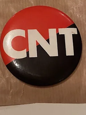 Vintage Confederation Nacional Del Trabajo Pin Badge. Anarcho/syndicalist/labour • £4