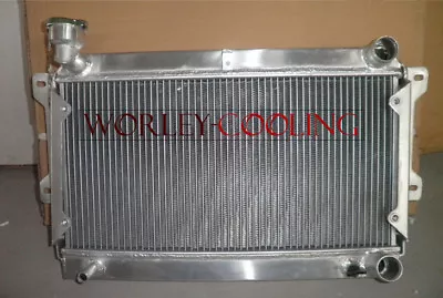 3 Core Aluminum Radiator For Mazda R100 / Familia Rotary 1000 1200 1300 10A /12A • $174