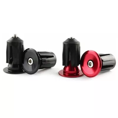 2 Pairs Bar End Plugs Bicycle Handlebar Caps For Mountain Road Bike C137 • $8.30