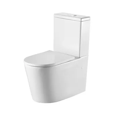 JOMOO Toilet Suite Back To Wall WELS Watermark RIMLESS Soft Close Dual Flush • $699