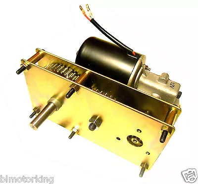 Makermotor High Torque 12V DC 5RPM Spit Smoker BBQ Pig Hog Rotisserie Gear Motor • $150