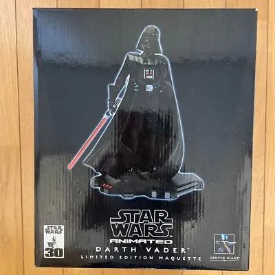 Gentle Giant Star Wars Animated Darth Vader 1/6 Limited Edition Maquette Unopend • £172.12