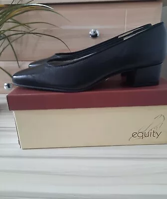 £29.34 • Buy LADIES EQUITY GENUINE LEATHER OFFICE SHOE [made In ENGLAND] Was £47.50  BLACK