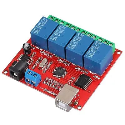 4-Channel 12V Usb Control Switch Relay Module Relay Board Computer Smart Swit • $24.99