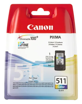 Original Canon Ink Cartridges Pg 510/CL 511 And Pg 512xl/CL 513xl • £27.50