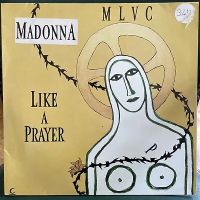 MADONNA Like A Prayer Limited Edition Dance Mix 12” Vinyl Single VG/VG- • £5.99