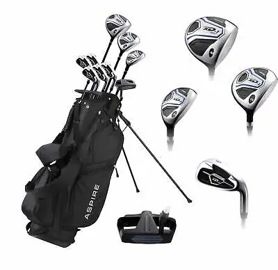 Aspire XD1 Mens Complete Golf Clubs Package Set - Right & Left Handed - 2 Sizes! • $269