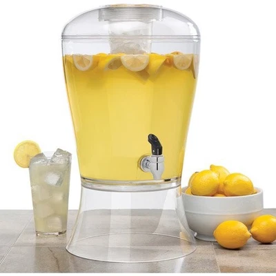 $26.99 • Buy Beverage Dispenser 3 Water Gallon Unbreakable Acrylic With Ice Core For Party US