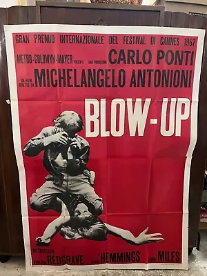 Antonioni - Blow Up - 1 Edition Italian Poster 1967 • $1070
