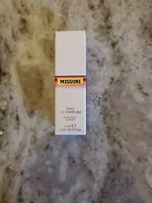 Missoni Eau De Parfum Womens Perfume Spray Sample 1ml/.03 Oz Ea • $6.89