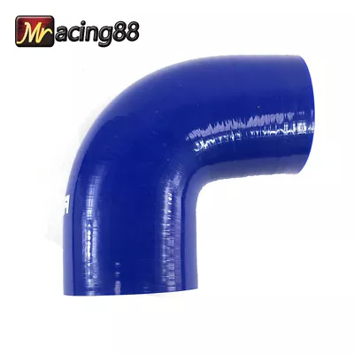 1Pcs 2.5 Inch 90 Degree Elbow Silicone Hose Coupler Intercooler Turbo Blue • $10.98