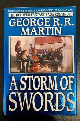 A Storm Of Swords By George R. R. Martin (Copyright 2000 Hardcover) 1st Print • $44.95