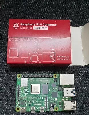 Raspberry Pi 4 Model B 8GB RAM + 3.5ICH SCREEN TOUCH SCREEN + HEATSINKS • $300