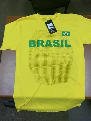  GEN 2 BRASIL NATIONAL SOCCER APARREL T-SHIRT Size M NWT • $9.21