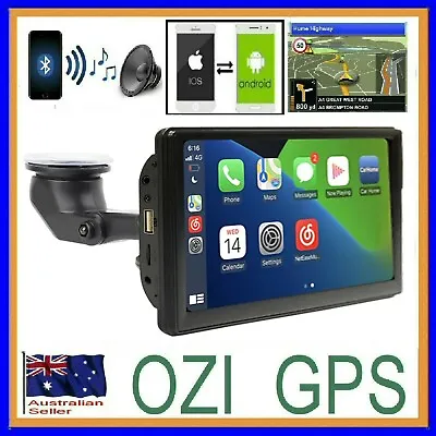 Portable 7  Wireless Carplay / Android Auto Reversing Camera Suits Jeep • $348.70