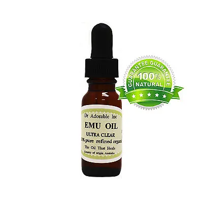 $7.99 • Buy Emu Oil Ultra Clear 100% Pure Organic Fresh From Australia Moisturizing Skin 