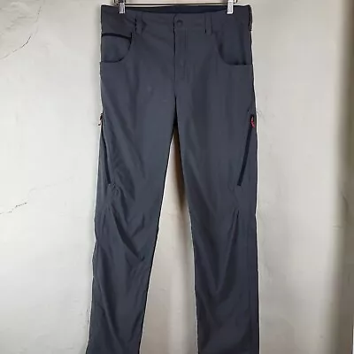 £36.99 • Buy Berghaus Mens W32 L32 Hiking Pants Trousers Grey Outdoors Trekking Camping