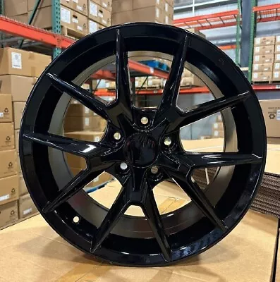 BLACK TYPE R STYLE WHEELS 17X7.5 CIVIC Si RSX TSX S2000 DC5 FG FA EP3 5x114 JDM • $825