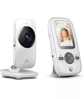 Motorola MBP481 Video Baby Monitor 2 Inch Display Digital Zoom EX_DISPLAY • £39.99