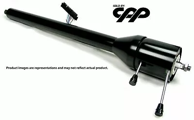 1966.5-69 Ford Mustang Ididit Tilt Floor Shift Steering Column Black 1120690051 • $711