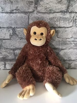 £12.99 • Buy Boyds Bears & Friends Cuddle Fluff Monkey Plush Brown Stuffed Animal 12  2005