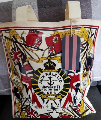 £12.95 • Buy Jack Wills British Flag Tote Bag New With Tag