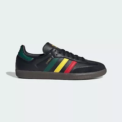 Adidas Originals Samba OG  Rasta  Black Yellow Greeen Red IH3119 US Size 5-10.5 • $152.60