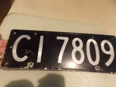  New Zealand License Plate Free Shipping • $42