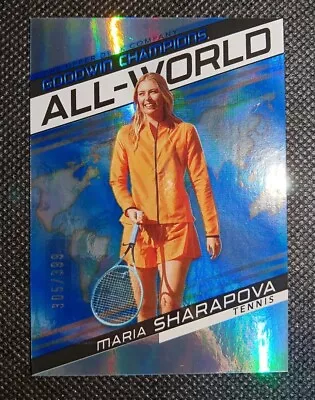 Maria Sharapova UD Goodwin Champions  #305/399 • $9.99