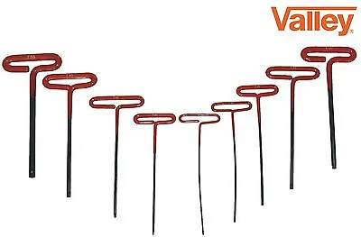 10 Pc. T-handle Hex Key Wrench Set 9 Inch Length Handle S.A.E. • $19