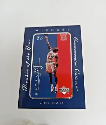 1998-99 Basketball Upper Deck Retro Michael Jordan #31 Commemorative Collection. • $45