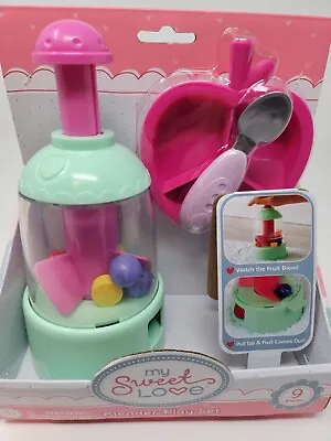 My Sweet Love Kitchen Food Blender W/ Accessories 9pc Play Set For 3+ Years • $13.99