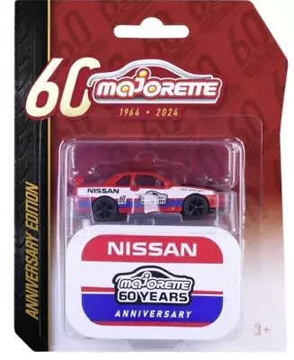 Majorette 1/64 2007 Nissan Skyline GT-R Racing Red 60th Anniversary Edition • $11.99