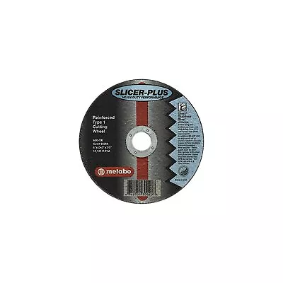 Metabo SLICER-PLUS High-Performance Cutting Wheel 4-1/2  X .045 X 7/8  Type 1 • $10.42