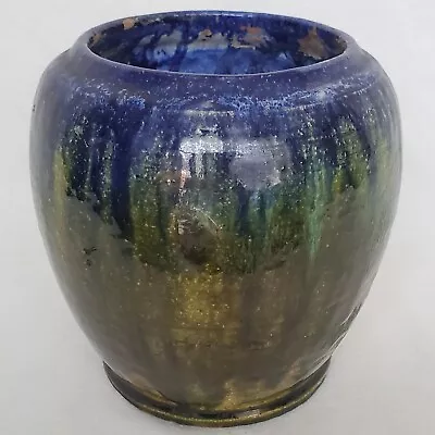 Arts & Crafts Mission Or N Carolina Style Art Pottery Vase Or Jardiniere Pot 6  • $34