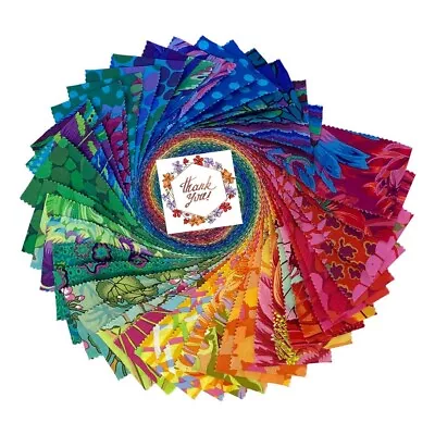 Kaffe Classics Plus 2.5  Strip Roll (Jelly Roll) In Rainbow For Free Spirit • $38.25