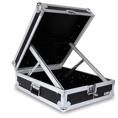 £205 • Buy 12x 19  Rack Rail Unit Mixer Flight Case Mobile DJ Disco Studio Equipment