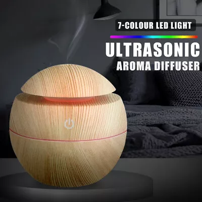 Aromatherapy Diffuser Aroma Essential Oil Diffuser Ultrasonic Humidifier LED  • $13.99
