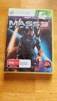 MASS EFFECT 3 Game For Microsoft Xbox 360 - 2 Disc Game PAL Australian Release. • $7