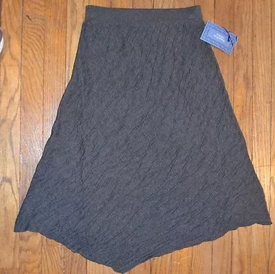 Simply Vera VERA WANG Skirt Beautiful Ruched Asymmetric Hem MSRP $58.00 • $19.99