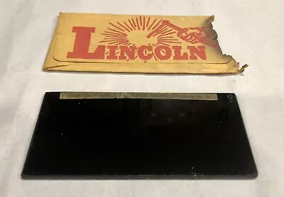 Vintage Lincoln Super-Visibility Shade #11 Welding Plate Lens • $50